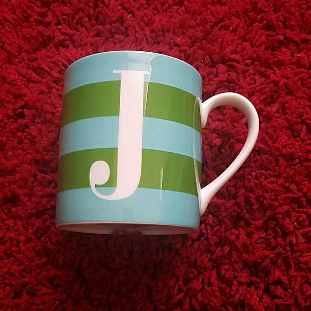 Kate Spade "J" mug!